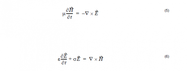 FDTD - equation 5 and 6
