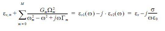FDTD - Equation Lorentz_Drude model material