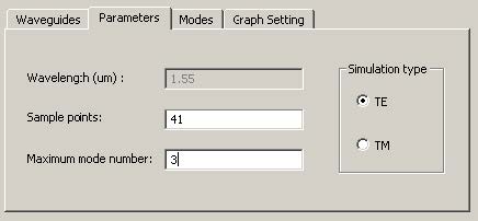FDTD - Figure 76 Parameters tab