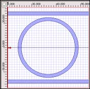 BPM - Ring resonator as the OptiBPM layout