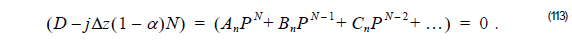 Optical BPM - Equation 113