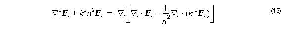 Optical BPM - Equation 13