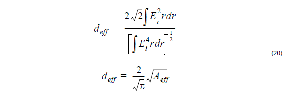 Optical Fiber - equation 20