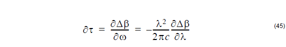 Optical Fiber - equation 45