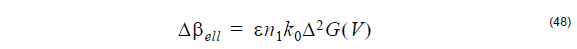 Optical Fiber - equation 48