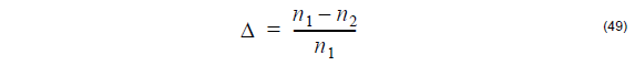 Optical Fiber - equation 49
