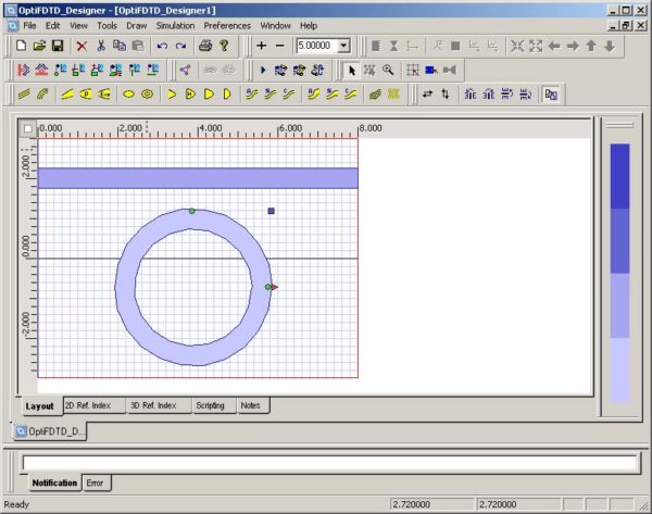 FDTD - Figure 15 Ring Waveguide