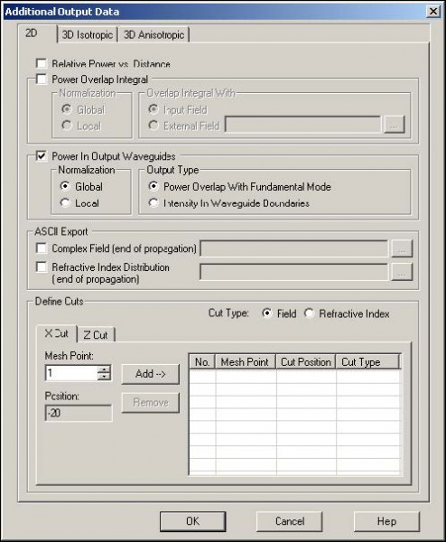 optisystem waveguids