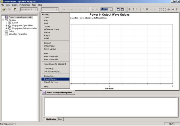 BPM - Figure 29 Export Data