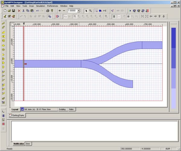 Optical BPM - Input plane