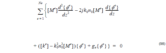 Optical BPM - Equation 98