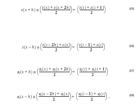 Optical BPM - Equation 65-68